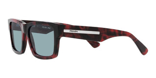 Prada PR 25ZS men Havana Rectangle Sunglasses