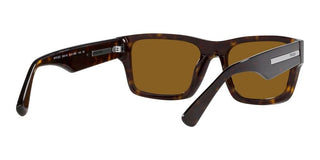 Prada PR 25ZS men Havana Rectangle Sunglasses