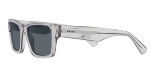 Prada PR 25ZS men Grey Rectangle Sunglasses