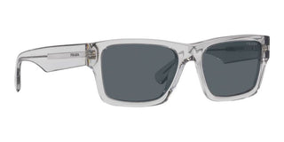 Prada PR 25ZS men Grey Rectangle Sunglasses