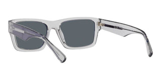 Prada PR 25ZS men Grey Rectangle Sunglasses