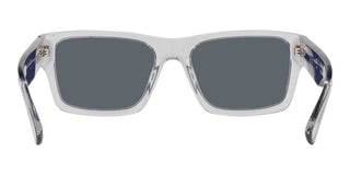 Prada PR 25ZS men Grey Rectangle Sunglasses