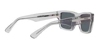 Prada PR 25ZS men Grey Rectangle Sunglasses