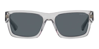 Prada PR 25ZS men Grey Rectangle Sunglasses