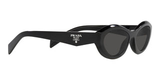 Prada PR 26ZS women Black Cat Eye Sunglasses