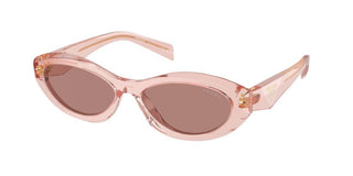 Prada PR 26ZS women Pink Cat Eye Sunglasses