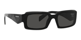 Prada PR 27ZS men Black Geometric Sunglasses