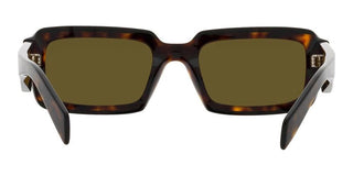 Prada PR 27ZS men Havana Geometric Sunglasses