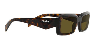 Prada PR 27ZS men Havana Geometric Sunglasses