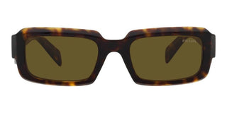 Prada PR 27ZS men Havana Geometric Sunglasses