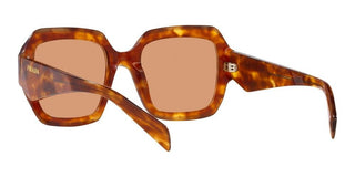 Prada PR 28ZS women Havana Geometric Sunglasses