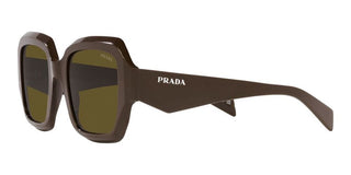 Prada PR 28ZS women Green Geometric Sunglasses