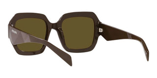 Prada PR 28ZS women Green Geometric Sunglasses