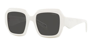 Prada PR 28ZS women White Geometric Sunglasses