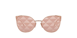 Prada PR 50ZS women Pink Visor Sunglasses