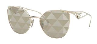 Prada PR 50ZS women Gold Visor Sunglasses