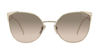 Prada PR 50ZS women Gold Visor Sunglasses