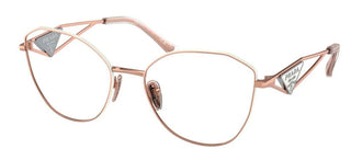 Prada PR 52ZV women Rose gold Cat Eye Eyeglasses