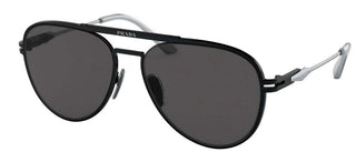 Prada PR 54ZS men Black Pilot Sunglasses