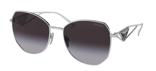 Prada PR 57YS women Silver Geometric Sunglasses