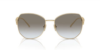 Prada PR 57YS women Gold Geometric Sunglasses