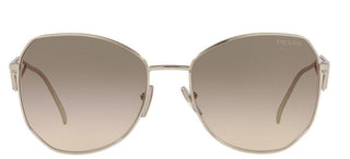 Prada PR 57YS women Gold Geometric Sunglasses