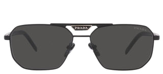 Prada PR 58YS men Black Geometric Sunglasses