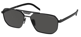 Prada PR 58YS men Black Geometric Sunglasses