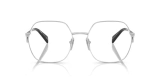 Prada PR 59ZV women Silver Geometric Eyeglasses