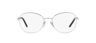 Prada PR 64YV women Silver Geometric Eyeglasses