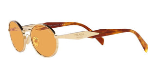 Prada PR 65ZS women Gold Geometric Sunglasses