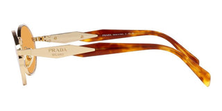 Prada PR 65ZS women Gold Geometric Sunglasses