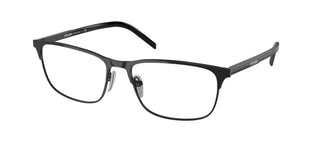 Prada PR 66YV men Black Squared Eyeglasses