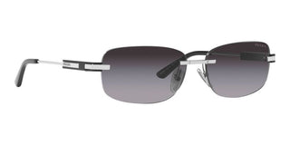 Prada PR 68ZS men Silver Geometric Sunglasses