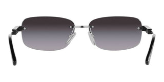 Prada PR 68ZS men Silver Geometric Sunglasses