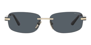 Prada PR 68ZS men Gold Geometric Sunglasses