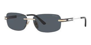 Prada PR 68ZS men Gold Geometric Sunglasses