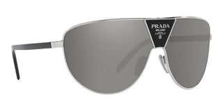 Prada PR 69ZS men Grey Visor Sunglasses