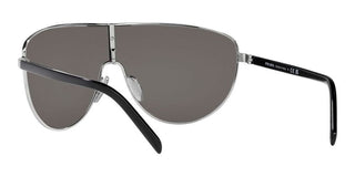 Prada PR 69ZS men Grey Visor Sunglasses