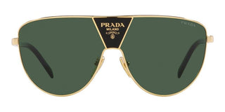 Prada PR 69ZS men Gold Visor Sunglasses