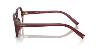 Prada PR A02V women Red Geometric Eyeglasses