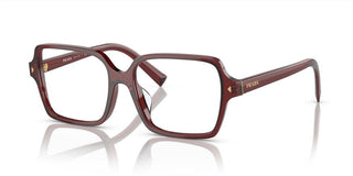 Prada PR A02V women Red Geometric Eyeglasses