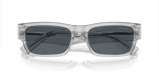 Prada PR A03S men Grey Rectangle Sunglasses