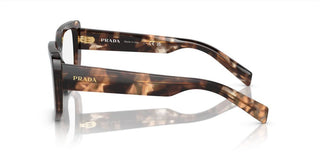 Prada PR A04V women Havana Geometric Eyeglasses