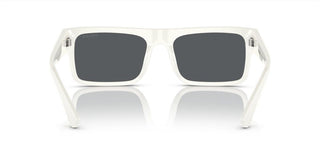 Prada PR A10S men White Geometric Sunglasses