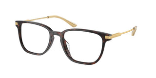 Prada PR A12VD men Brown Squared Eyeglasses