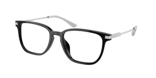 Prada PR A12VD men Black Squared Eyeglasses