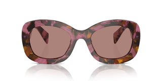 Prada PR A13S women Brown Butterfly Sunglasses