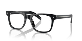 Prada PR A13V men Black Squared Eyeglasses