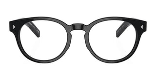 Prada PR A14V men Black Round Eyeglasses